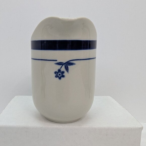 Sango Permastone Stoneware 316 Sahara Blue Flower 8 Oz Creamer Jug - Picture 2 of 7